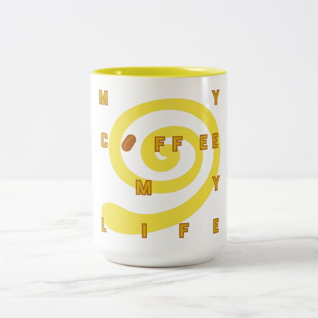 My Coffee My Life Mug (Center)