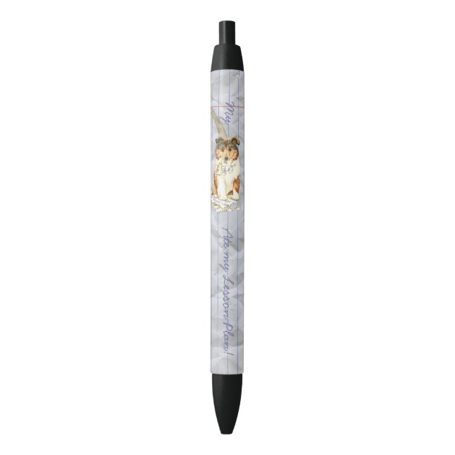 My Collie Ate my Lesson Plan Pen (Front Vertical)
