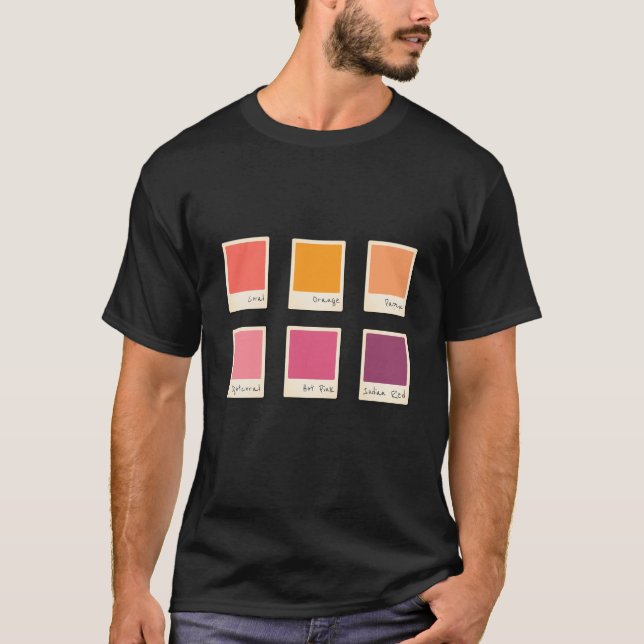 My color palette scheme T-Shirt (Front)
