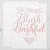 My colors are blush and bashful (Front/Back)