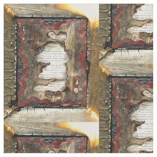 My Confession Fabric