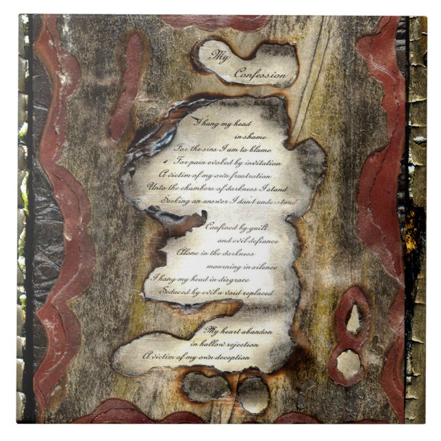 My Confession Tile (Front)