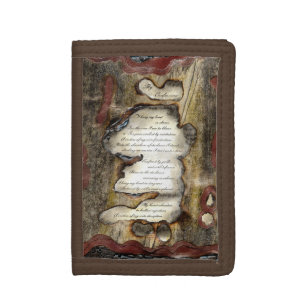 My Confession Trifold Wallet