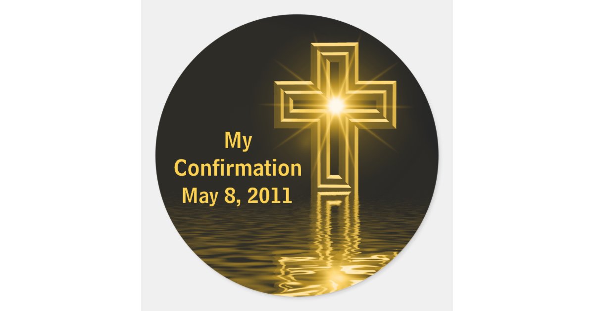 Confirmation Code Stickers My Confirmation Stickers | Zazzle