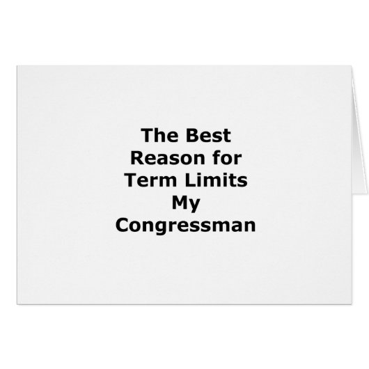 My Congressman The MUSEUM Zazzle Gifts (Front Horizontal)