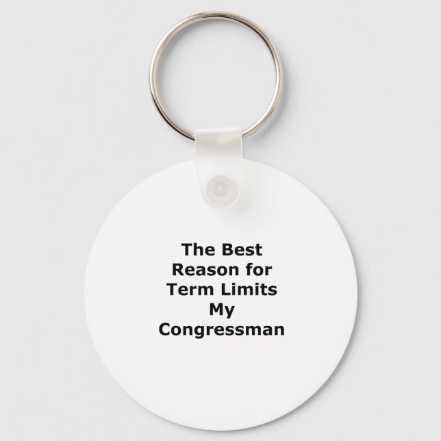 My Congressman The MUSEUM Zazzle Gifts Keychain (Front)