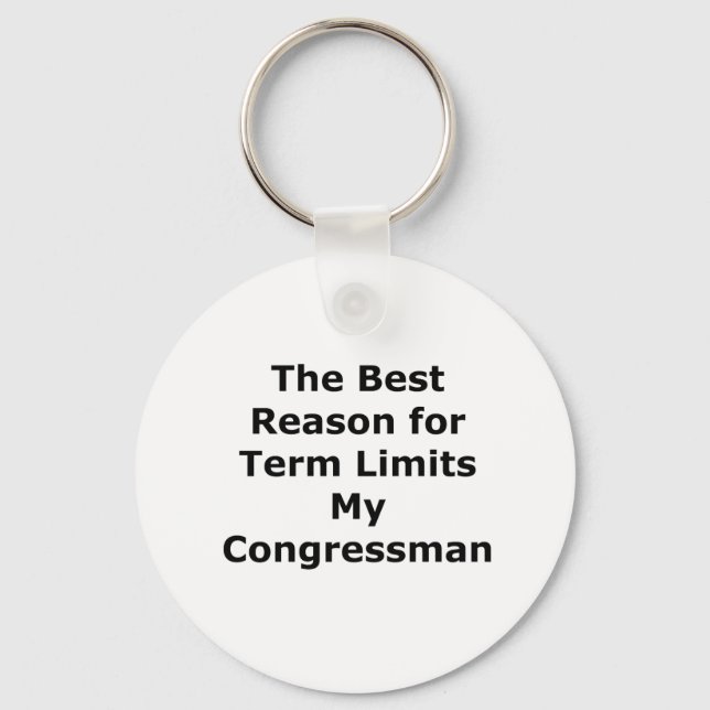 My Congressman The MUSEUM Zazzle Gifts Keychain (Front)