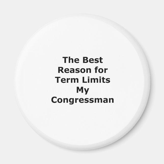 My Congressman The MUSEUM Zazzle Gifts Magnet (Front)