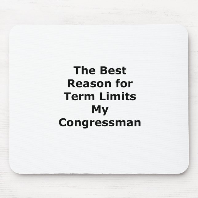 My Congressman The MUSEUM Zazzle Gifts Mouse Pad (Front)