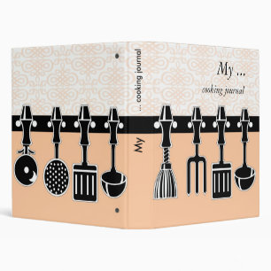 My Cooking Journal 3 Ring Binder