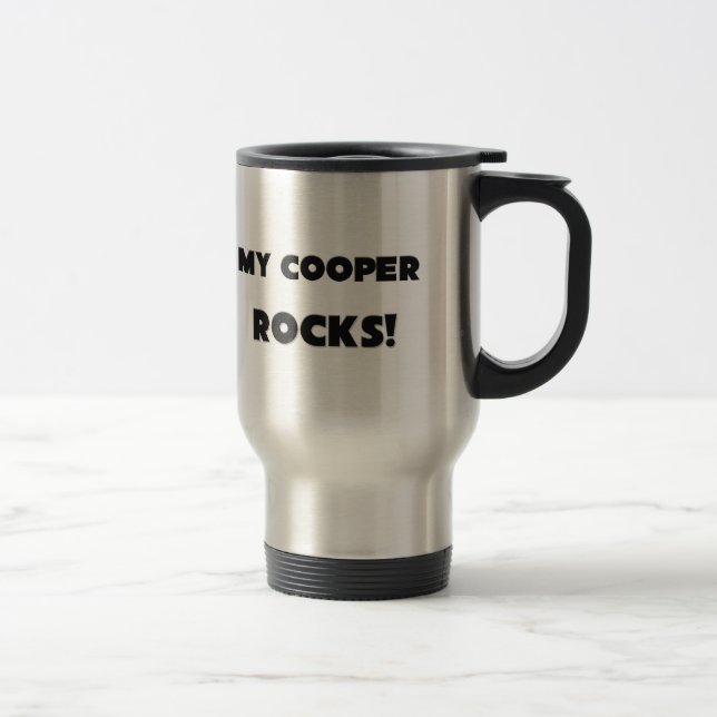 MY Cooper ROCKS! Travel Mug (Right)