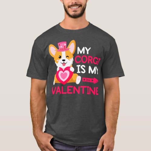 My Corgi Is My Valentine T_Shirt