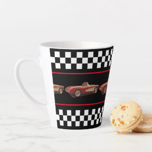 My Corvette Latte Mug