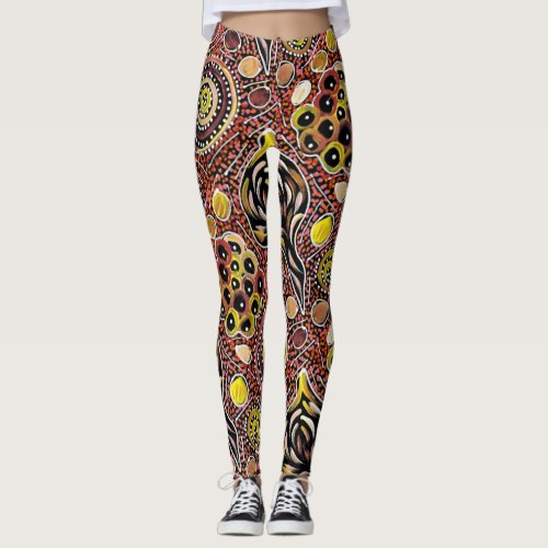 My Country by Belinda Golder designer Leggings