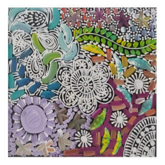 My Country by Jessie Bird aboriginal artist  Acrylic Print