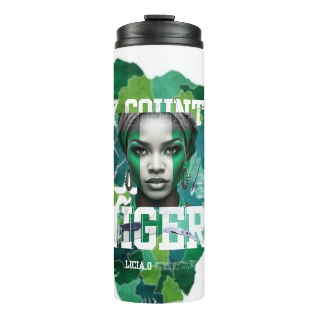 My Country, Nigeria – liac.o Collection Thermal Tumbler (Front)