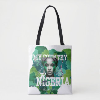 My Country, Nigeria – liac.o Collection Tote Bag