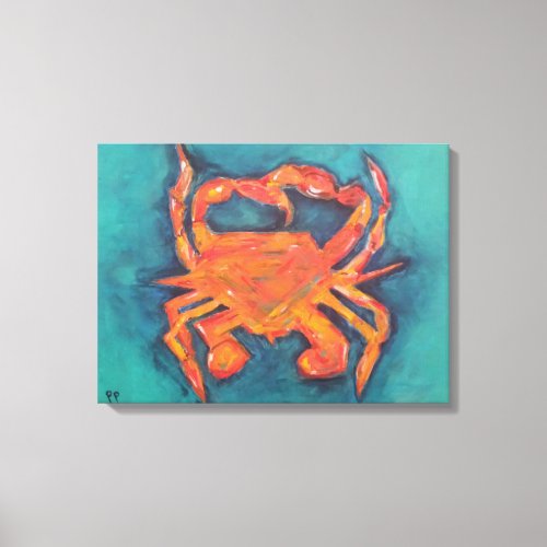 My Crab Canvas Print