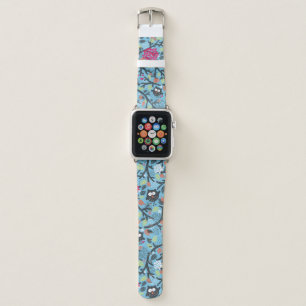 My crazy owl pet apple watch band
