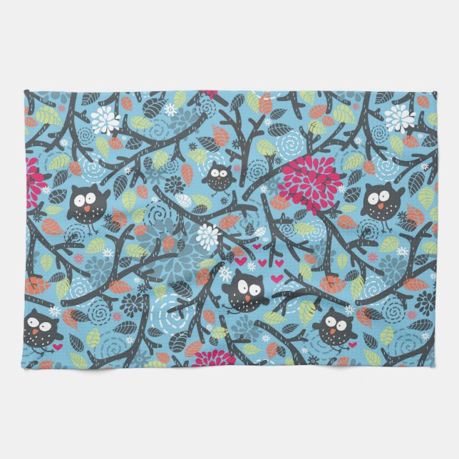 My crazy owl pet towel (Horizontal)