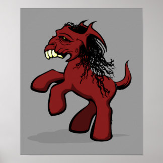 My Creepy Little Pony Poster