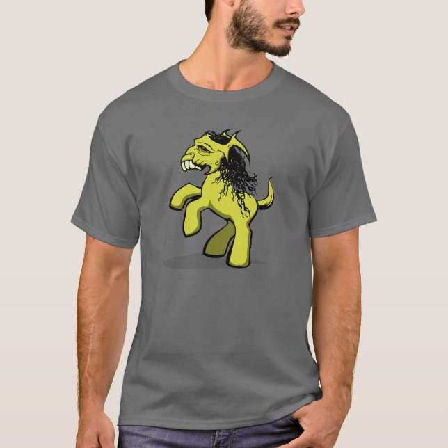 My Creepy Little Pony (Yellow) T-Shirt (Front)