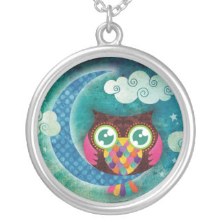 My Crescent Owl Necklace