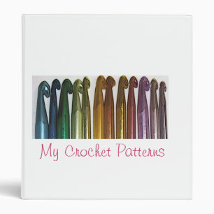 My Crochet Patterns Binder