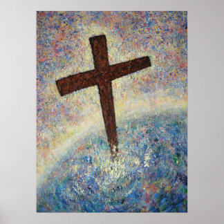 My Cross (Original Oil Painting) Poster