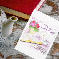 My Cup Overflows Birthday Card