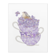 My Cup Runneth Acrylic Art Print
