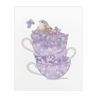 My Cup Runneth Acrylic Art Print
