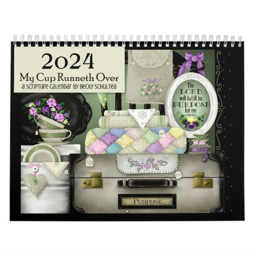 My Cup Runneth Over 2024 Scripture Calendar