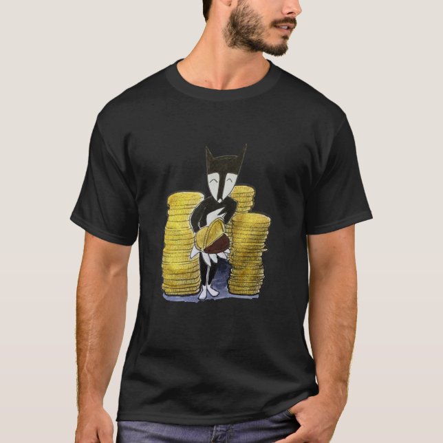 My currency is only chocolate gold coins T-Shirt (Front)
