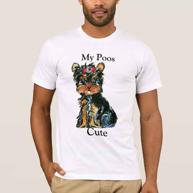 My Cute Diva Poo Shirts (Front)