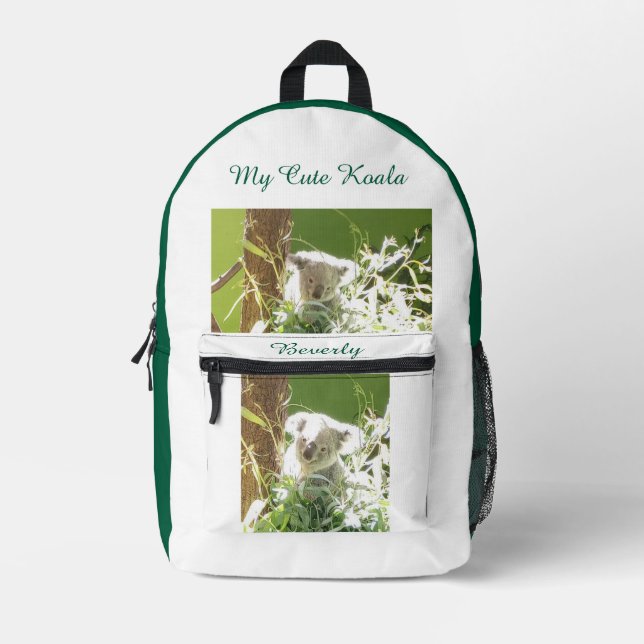 My Cute Koala, Backpack (Front)