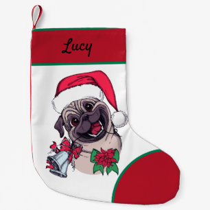 My cute little Puppy Merry Christmas Small Christmas Stocking