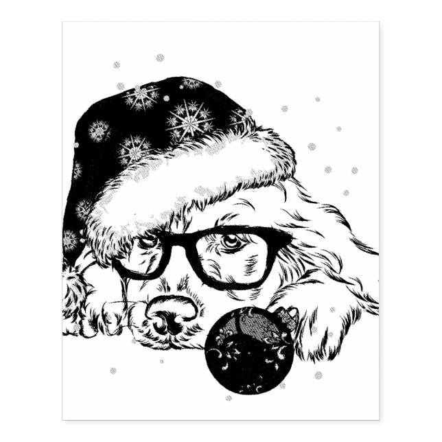 My cute little Puppy Rubber Stamp (Imprint)