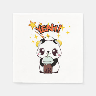 My Cute Party Panda Napkins
