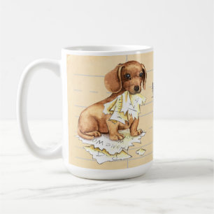 My Dachshund Ate my Homework Coffee Mug