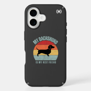 My Dachshund Is My Best Friend iPhone 16 Case