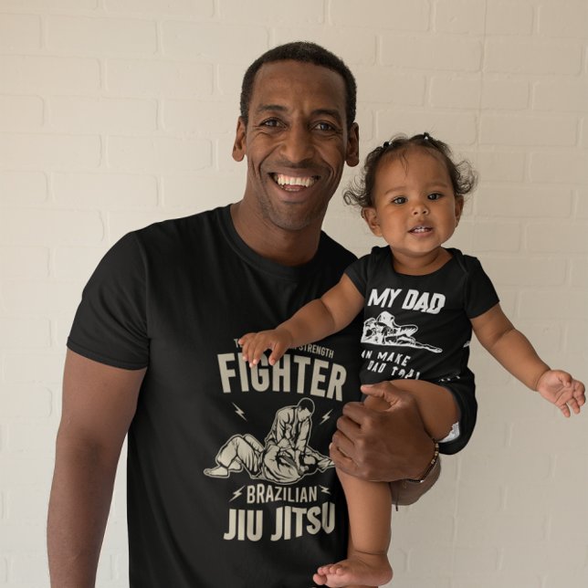 My Dad Can Make Your Dad Tap | Jiu Jitsu Baby Bodysuit (Creator Uploaded)