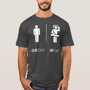 My Dad Is A DJ Funny Disk Jockey DJ  Gift T-Shirt