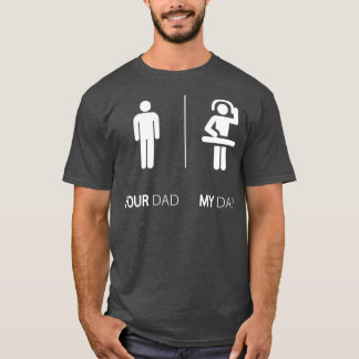 My Dad Is A DJ Funny Disk Jockey DJ  Gift T-Shirt