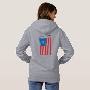 My Dad is a MARINE Personalized Hoodie
