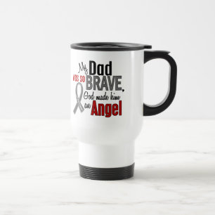 My Dad Is An Angel 1 Brain Cancer Travel Mug
