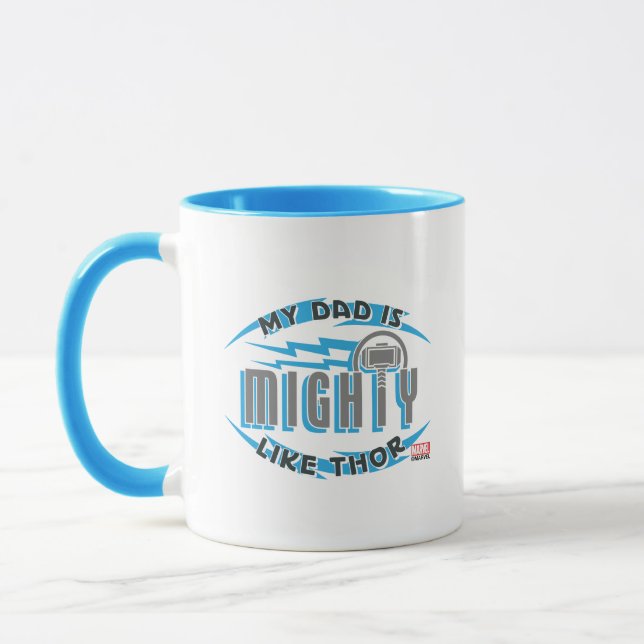 My Dad Is Mighty Like Thor Mug (Left)