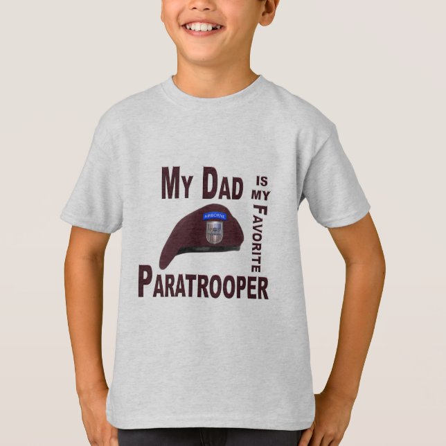 My Dad is my Favorite Paratrooper T-Shirt (Front)