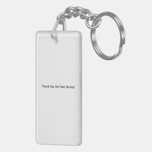 My Dad Is My Favorite Veteran Military Father Gift Keychain