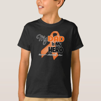 My Dad is My Hero - Leukemia T-Shirt